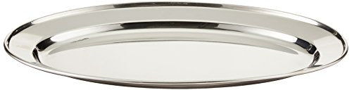 Winco Serving Platter, Oval, 14" x 8-3/4", S/S