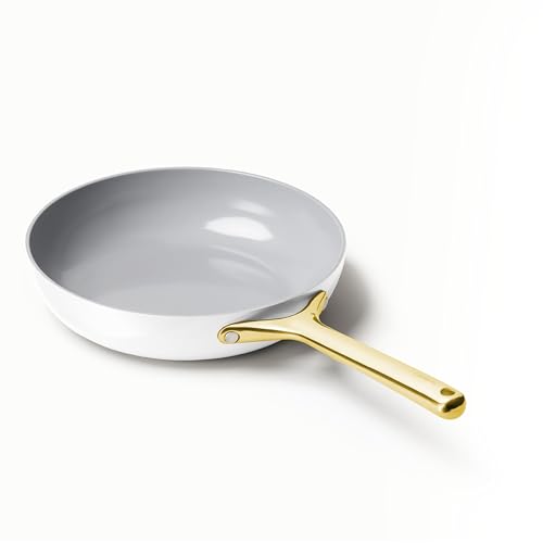 Caraway Nonstick Ceramic Frying Pan (2.7 qt, 10.5"), Non Toxic, PTFE & PFOA
