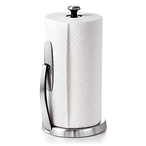 OXO Good Grips SimplyTear Paper Towel Holder Countertop for Kitchen
