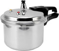 Small Pressure Cooker, Mini Aluminum Alloy Pressure Cooker with Magnetic bottom, Safety and Durable Compact Pressure Canner compatible for induction cookers and gas stoves (3L)