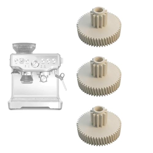 3pc replacement gear set for Breville Barista Express coffee machines - Enhanced, high-strength grinder gear set - Compatible with Sage Barista Express. - My Kitchen Products