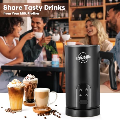 4-in-1 Electric Milk Frother Foam Maker for Latte, Cappuccino, Coffee Lover - My Kitchen Products