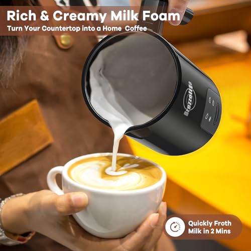 4-in-1 Electric Milk Frother Foam Maker for Latte, Cappuccino, Coffee Lover - My Kitchen Products