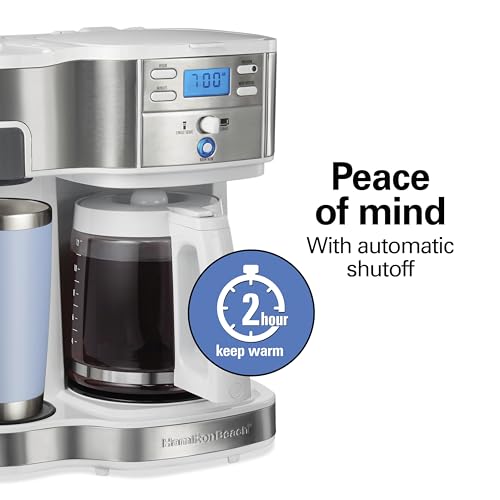 Hamilton Beach 2-Way Programmable Coffee Maker & Single Serve Coffee Maker