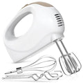 Showvigor Electric Hand Mixer, 5-Speed Handheld Mixer with Stainless Steel Whisk & Beaters, Lightweight Portable Kitchen Mixer for Baking, Mixing, and Cooking