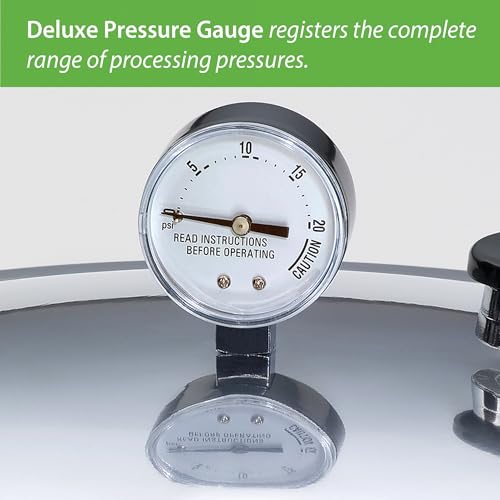 Presto 01755 16-Quart Aluminum canner Pressure Cooker, One Size, Silver