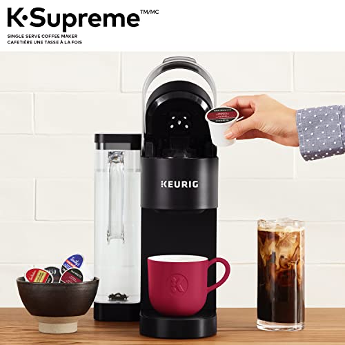 Keurig K-Supreme Coffee Maker, Single Serve K-Cup Pod Coffee Brewer, With MultiStream Technology, 66 Oz Dual-Position Reservoir