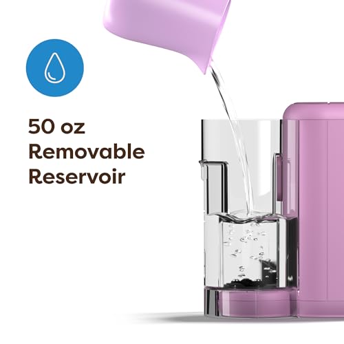 Keurig K-Mini Mate Plus Single-Serve K-Cup Pod Coffee Maker, Compact, 3 Cup Sizes, Brew Over Ice and Strong Button Features, 50 oz Removable Reservoir, Wild Orchid