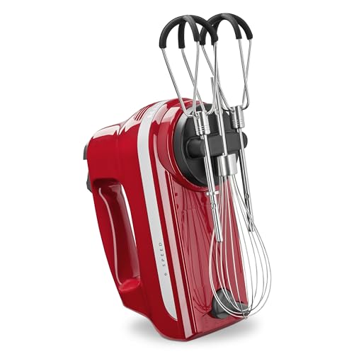 KitchenAid 6 Speed Hand Mixer with Flex Edge Beaters - KHM6118
