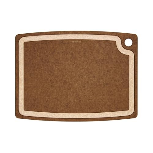 Epicurean Gourmet Series Cutting Board, 17.5-Inch by 13-Inch, Nutmeg/Natural