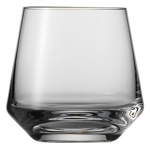 ZWIESEL GLAS Pure 10 oz. Whisky Glass (Set of 6), Small Old Fashioned Cocktail Gasses for Whiskey, Dishwasher-Safe Tritan Crystal Glasses, Made in Germany