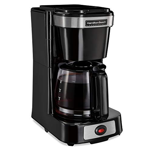 4 Cup Coffeemaker-Black w/Glass Carafe