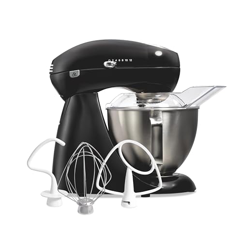 Hamilton Beach Die-Cast Metal Classic Electric Stand Mixer, 12 Speeds