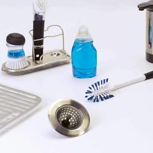 OXO Good Grips Silicone Sink Drain Strainer, Kitchen Sink Stopper