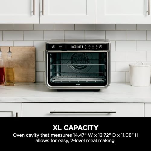 Ninja-DT200-Foodi-8-in-1-XL Pro Air Fry Oven Large Countertop Convection Oven (Renewed)