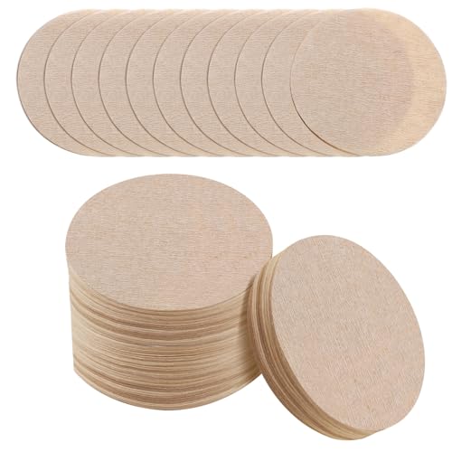 600Pcs Unbleached Coffee Filters Compatible with aeropress, 64 mm