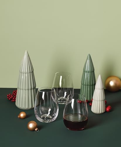 Lenox Tuscany Classics Stemless Glass Set, Buy 4 Get 6, 2.6 LB, Clear
