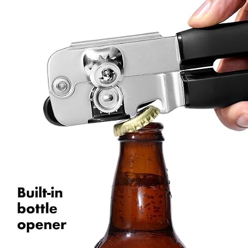 OXO Good Grips Manual Can Opener & Bottle Opener with Soft Easy-Grip Handle