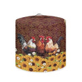 Cozeyat Red Sunflower Rooster Rice Cooker Cover Kitchen Appliance Cover Dust Cover for Instant Pot, Electric Pressure Cooker, Air Fryer and Crock Pot, Machine Washable