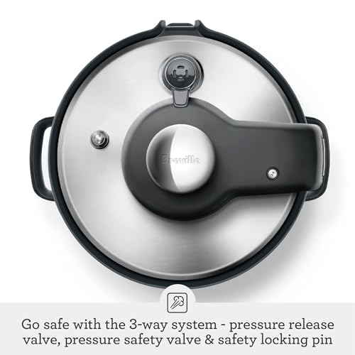 Breville Fast Slow Go Pressure Cooker BPR680BSS, Brushed Stainless Steel