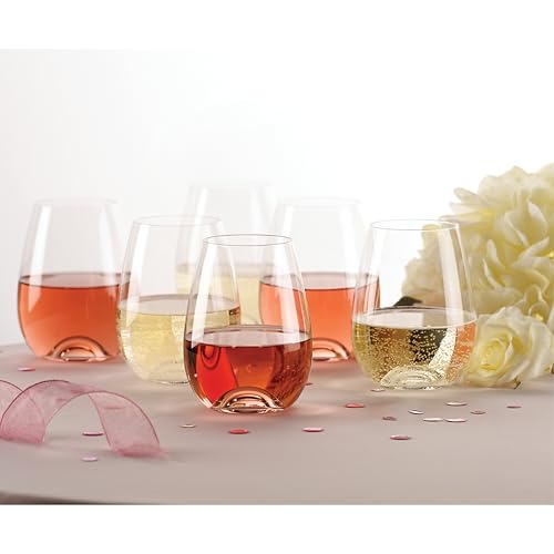 Lenox Tuscany Classics Stemless Glass Set, Buy 4 Get 6, 2.6 LB, Clear