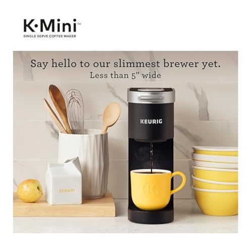 Keurig K Mini Plus Single Serve Coffee Maker, 6 12 Oz, Pod Storage