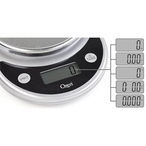 Ozeri® Pronto® Kitchen and Food Scale with Variable Graduation Technology®