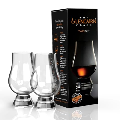 GLENCAIRN Whiskey Glass, Gift Set of 2 in Twin Carton