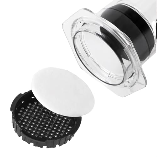 AeroPress XL Coffee Maker White Paper Micro-Filters, Compostable Coffee Filters Made From White, Chlorine-Free Paper, Fits XL Size AeroPress Manual Coffee Makers, 200 Count