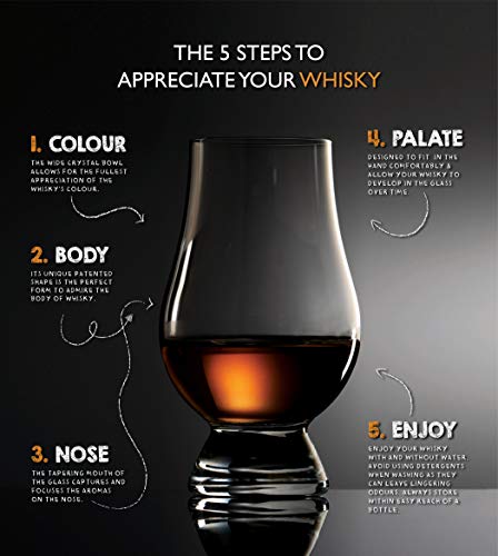 GLENCAIRN Whiskey Glass, Gift Set of 4 in 4 Pack