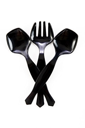 Transitions2earth Biodegradable EcoPure Economy Serving Utensils Combo Pack - 18 Count - Earth-Friendly, BPA-Free, Heavy Duty, Heat Resistant, Recyclable Utensils