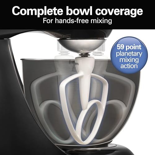Hamilton Beach Die-Cast Metal Classic Electric Stand Mixer, 12 Speeds
