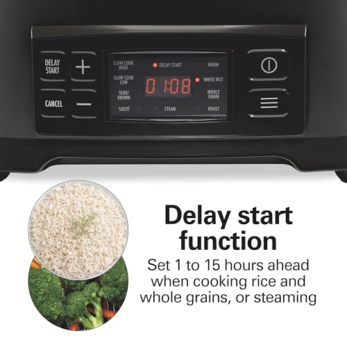Hamilton Beach 9-in-1 6 Quart Programmable Slow Cooker