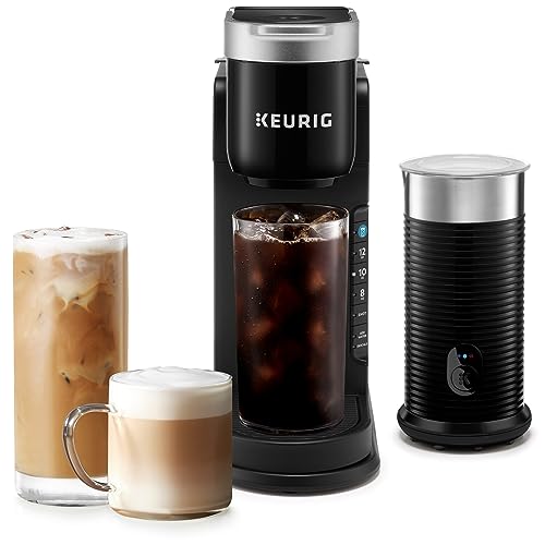 Keurig K-Café Barista Bar Single Serve Coffee Maker and Frother, with 3 Brew Sizes, Hot and Cold Coffee