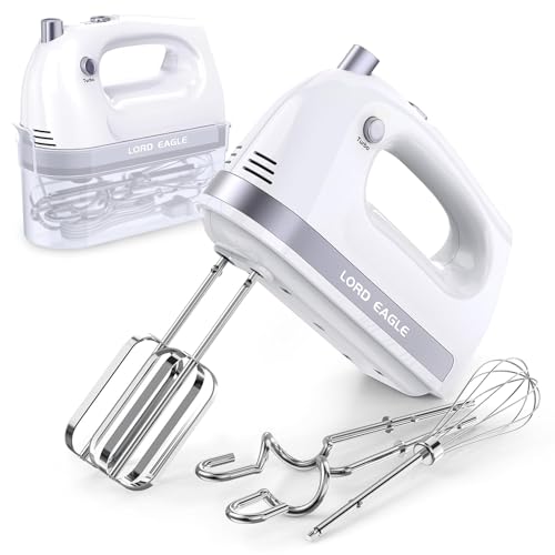 Lord Eagle Hand Mixer Electric Handheld 400W 5-Speed Lightweight