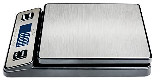 Weighmax W-2809 90 LB X 0.1 OZ Durable Stainless Steel Digital Postal Scale, Shipping Scale With AC adapter, 1 Pack