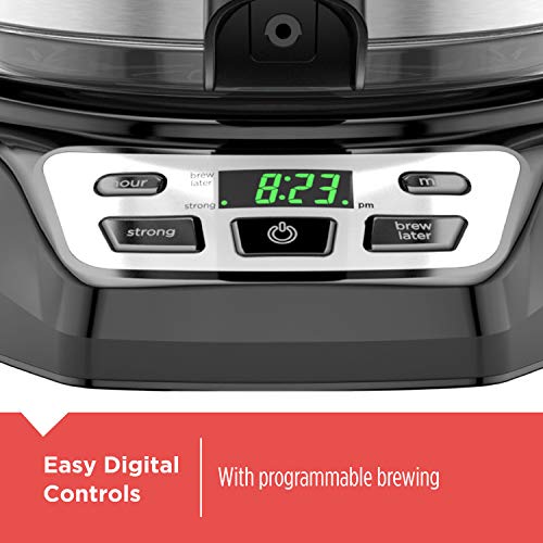 BLACK+DECKER 12-Cup* Programmable Coffeemaker, Black