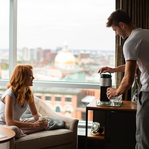Keurig K-Suite Premium In-Room Hospitality Coffee Maker, Single Cup, Silver/Black