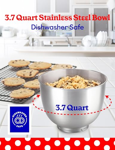 Betty Crocker 10-Speed Stand Mixer, 300 Watts, BC-4325W, White