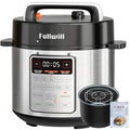 Fullwill 9-in-1 Electric Pressure Cooker, 12 Presets Instant Multi Cooker, Olla de Presion Nonstick Pot 6 Quarts Slow Cooker, Rice Cooker, Steamer, Sauté, Yogurt Maker, Warmer