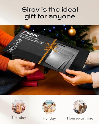 Katori Titanium Cutting Board, 100% Pure Titanium Cutting Boards For Kitchen, Best Non Toxic chopping board, Dishwasher safe, Hygiene and Durability for Meat and fruit, New Package Design (3 PCS)