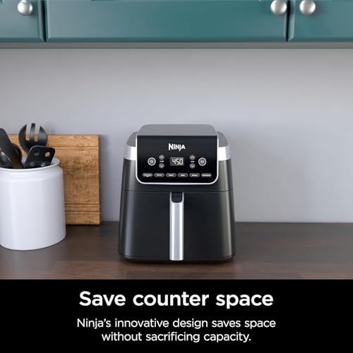 Ninja AF181 Air Fryer Pro XL 6in1 6.5Q Max Crisp Technology Nonstick Basket (Renewed) Bundle with 2 YR CPS Enhanced Protection Pack
