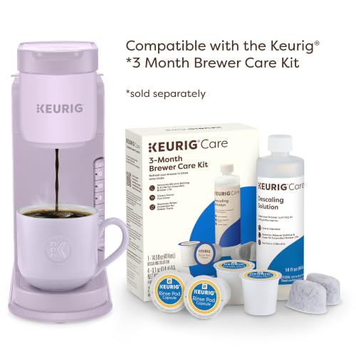 Keurig K-Express Single Serve K-Cup Pod Coffee Maker, 3 Brew Sizes, Strong Button Feature, 42oz Removable Reservoir, Lavender