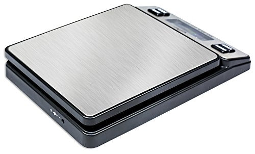 Weighmax W-2809 90 LB X 0.1 OZ Durable Stainless Steel Digital Postal Scale, Shipping Scale With AC adapter, 1 Pack