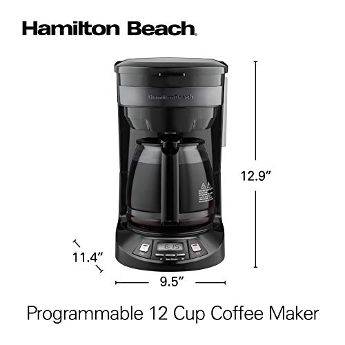 Hamilton Beach 12 Cup Programmable Drip Coffee Maker