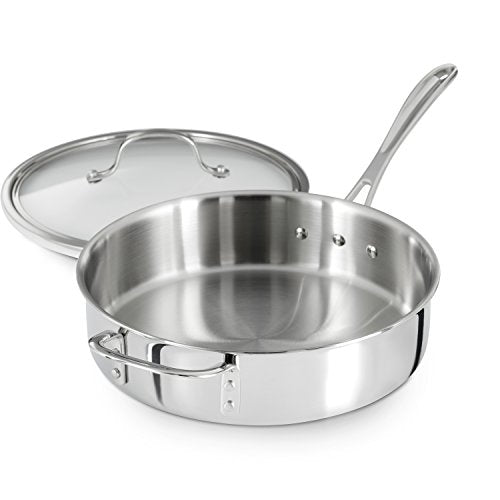 Calphalon Tri-Ply Stainless Steel 3-Quart Saute Pan with Cover