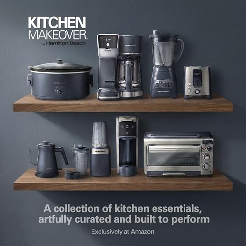 Hamilton Beach 6 Quart Slow Cooker With Space-Saving Folding Handles