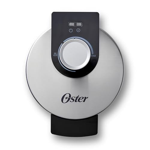 Oster Nonstick Belgian Waffle Maker, Nonstick Ceramic Waffle Iron