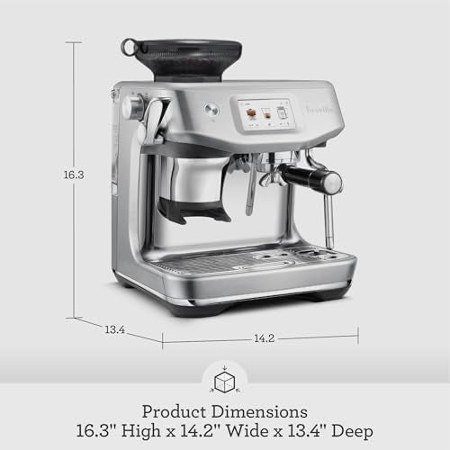 Breville Barista Touch Impress Espresso Machine BES881BSS, Brushed Stainless Steel