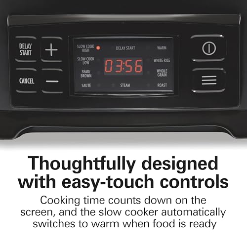 Hamilton Beach 9-in-1 6 Quart Programmable Slow Cooker